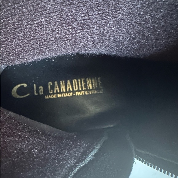 La Canadienne Karlie City Dry™ Knee High Boot (Women) Black Waterproof Suede - Picture 8 of 10